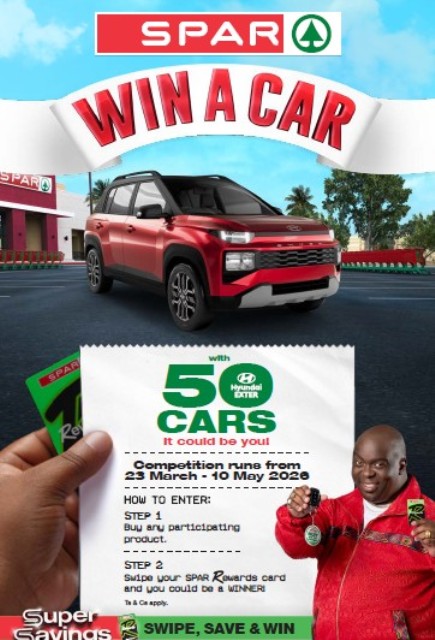 SPAR WIN A CAR